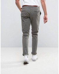 dunkelgraue Chinohose von Scotch & Soda