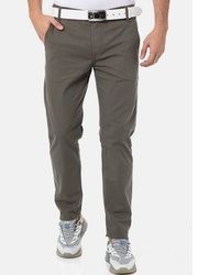 dunkelgraue Chinohose von Cipo & Baxx