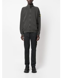 dunkelgraue Chinohose von Stone Island