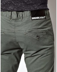 dunkelgraue Chinohose von Dr. Denim