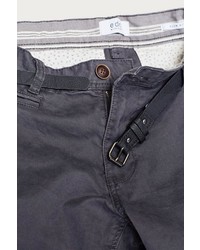 dunkelgraue Chinohose von edc by Esprit