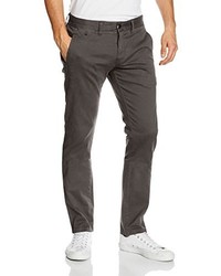 dunkelgraue Chinohose von Hilfiger Denim