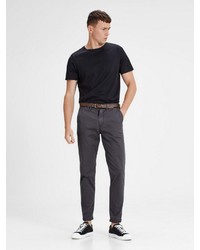 dunkelgraue Chinohose von Jack & Jones