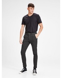 dunkelgraue Chinohose von Jack & Jones