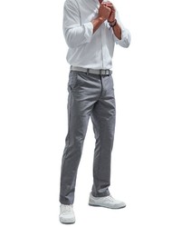 dunkelgraue Chinohose von John Devin