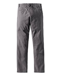 dunkelgraue Chinohose von John Devin