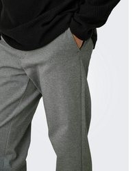 dunkelgraue Chinohose von ONLY & SONS