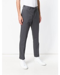 dunkelgraue Chinohose von Z Zegna