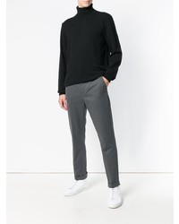 dunkelgraue Chinohose von Z Zegna