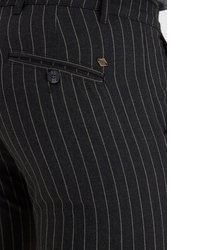 dunkelgraue Chinohose von Solid