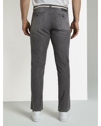 dunkelgraue Chinohose von Tom Tailor