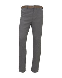 dunkelgraue Chinohose von Tom Tailor Denim