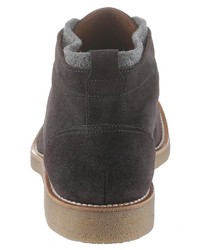 dunkelgraue Chukka-Stiefel aus Wildleder von Lloyd