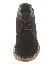 dunkelgraue Chukka-Stiefel aus Wildleder von Lloyd