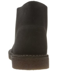 dunkelgraue Chukka-Stiefel von Clarks Originals