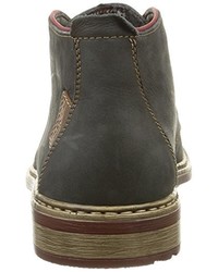 dunkelgraue Chukka-Stiefel von Rieker