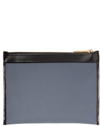 dunkelgraue Clutch Handtasche von Thom Browne