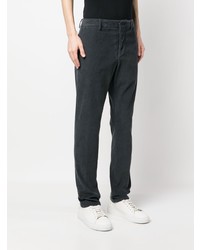 dunkelgraue Cord Chinohose von Dondup