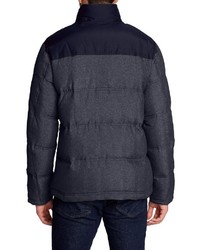 dunkelgraue Daunenjacke von Eddie Bauer