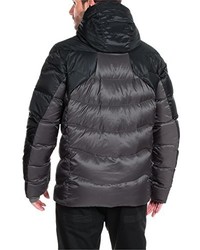 dunkelgraue Daunenjacke von Jack Wolfskin