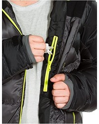 dunkelgraue Daunenjacke von Jack Wolfskin