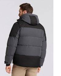 dunkelgraue Daunenjacke von Killtec