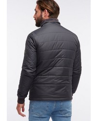 dunkelgraue Daunenjacke von Petrol Industries