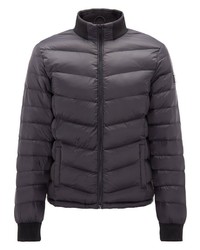 dunkelgraue Daunenjacke von Petrol Industries