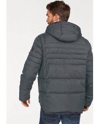 dunkelgraue Daunenjacke von REDPOINT