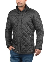 dunkelgraue Daunenjacke von Solid