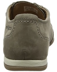 dunkelgraue Derby Schuhe von camel active