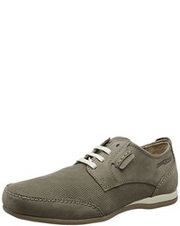 dunkelgraue Derby Schuhe von camel active