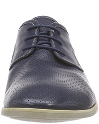 dunkelgraue Derby Schuhe von Clarks