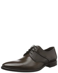 dunkelgraue Derby Schuhe von Lloyd