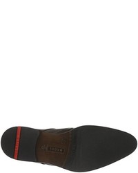 dunkelgraue Derby Schuhe von Lloyd