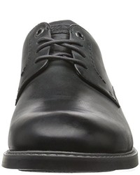 dunkelgraue Derby Schuhe von Rockport