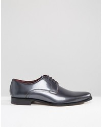 dunkelgraue Derby Schuhe von Ted Baker