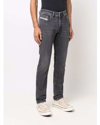 dunkelgraue enge Jeans von Diesel