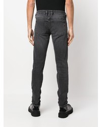 dunkelgraue enge Jeans von Diesel