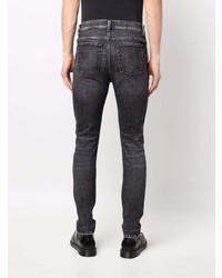 dunkelgraue enge Jeans von Diesel