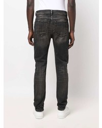 dunkelgraue enge Jeans von Diesel