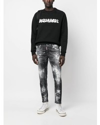 dunkelgraue enge Jeans von DSQUARED2