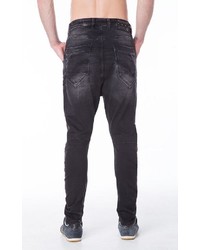 dunkelgraue enge Jeans von Cipo & Baxx