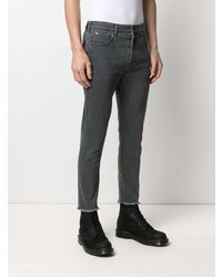 dunkelgraue enge Jeans von Undercover