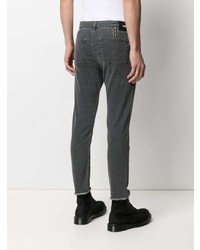 dunkelgraue enge Jeans von Undercover