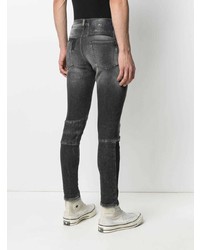 dunkelgraue enge Jeans von Diesel