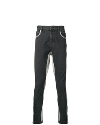 dunkelgraue enge Jeans von Di Liborio