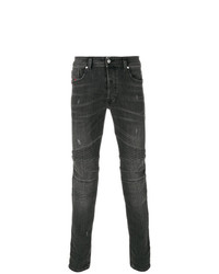 dunkelgraue enge Jeans von Diesel