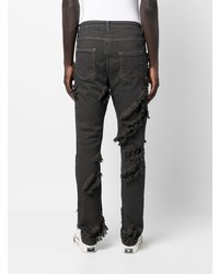 dunkelgraue enge Jeans von Rick Owens DRKSHDW
