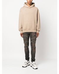 dunkelgraue enge Jeans von Amiri